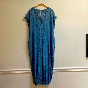 Denim colored jumpsuit one piece Shannon Passero S/M